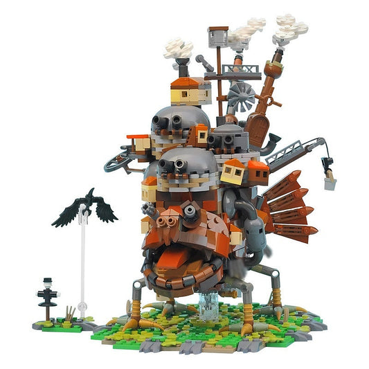 Fantasy Moving Castle Steampunk MOC Building Kit - 1