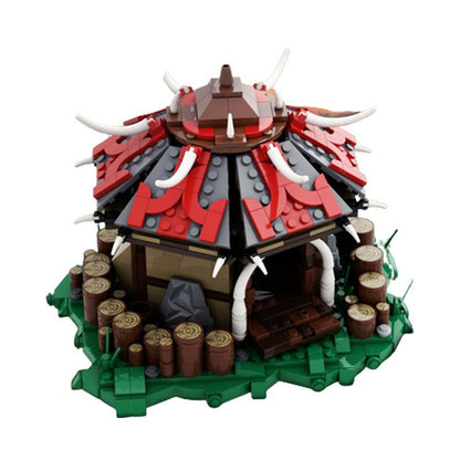Fantasy Orc Barracks Building Kit | LEGO-Compatible MOC - 3