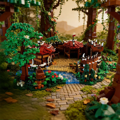 Fantasy Orc Camp Building Kit | LEGO-Compatible MOC - 2