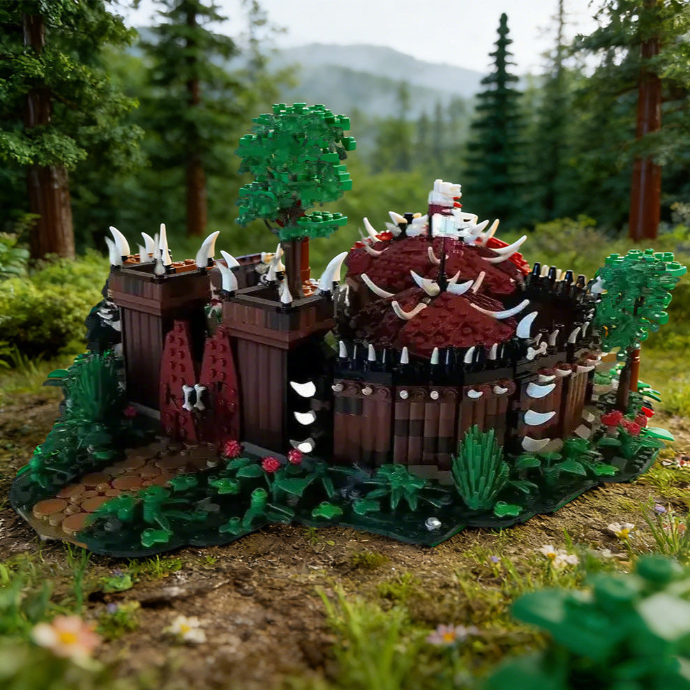 Fantasy Orc Camp Building Kit | LEGO-Compatible MOC - 3