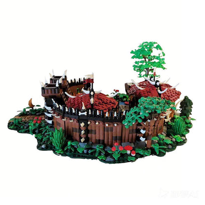 Fantasy Orc Camp Building Kit | LEGO-Compatible MOC - 4