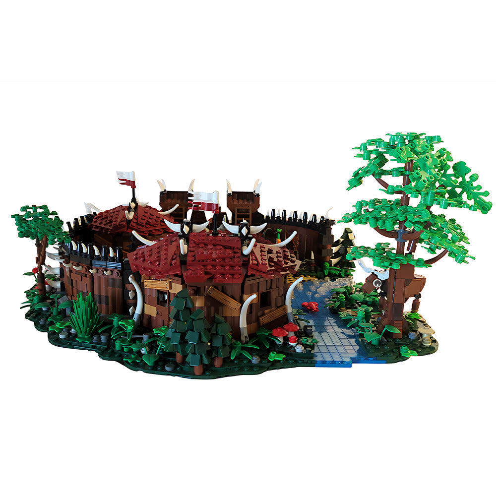 Fantasy Orc Camp Building Kit | LEGO-Compatible MOC - 5