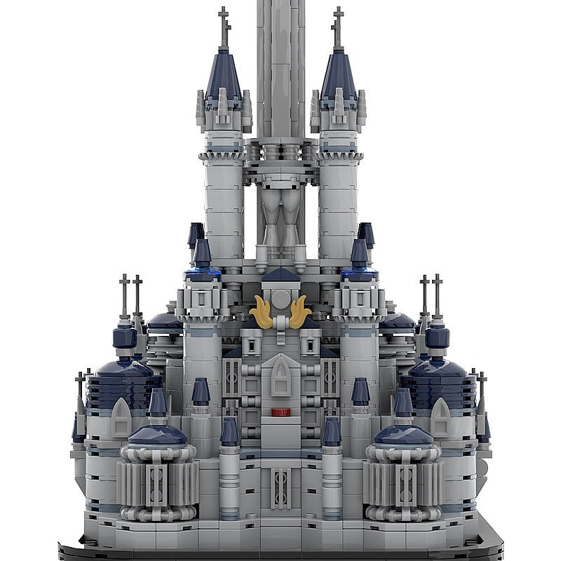 Fantasy Royal Capital Castle Diorama MOC Architecture Building Kit - 1