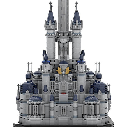 Fantasy Royal Capital Castle Diorama MOC Architecture Building Kit - 1