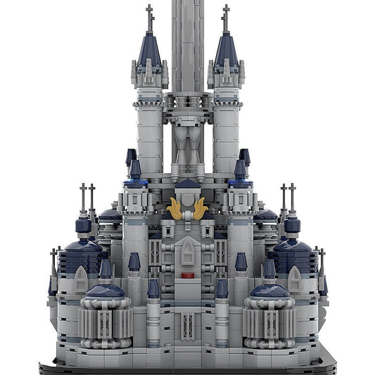 Fantasy Royal Capital Castle Diorama MOC Architecture Building Kit - 1