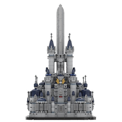 Fantasy Royal Capital Castle Diorama MOC Architecture Building Kit - 6