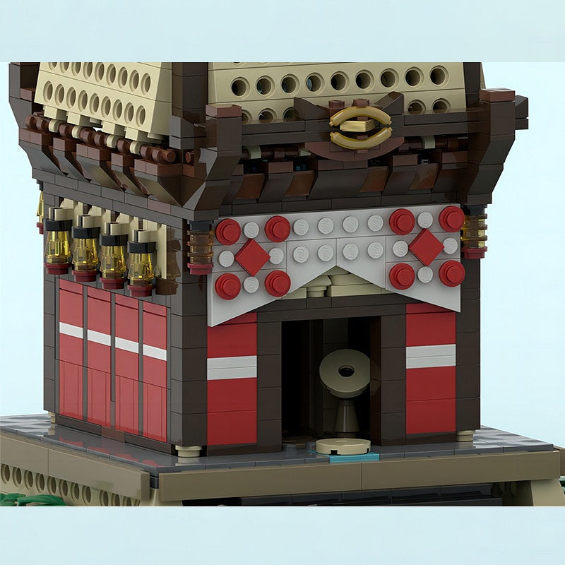 Fantasy Skyview Tower MOC Building Kit | Adventure Architecture Model - 3