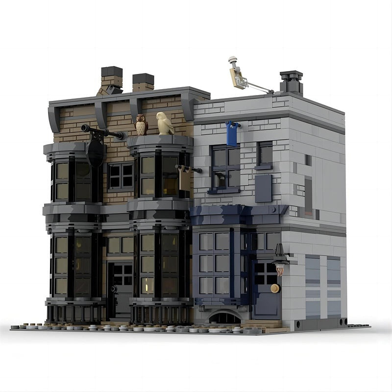 Fantasy Wand Shop Modular MOC Architecture Building Kit - 1
