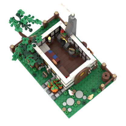 Farmer Cottage MOC Rural House Building Kit - 3