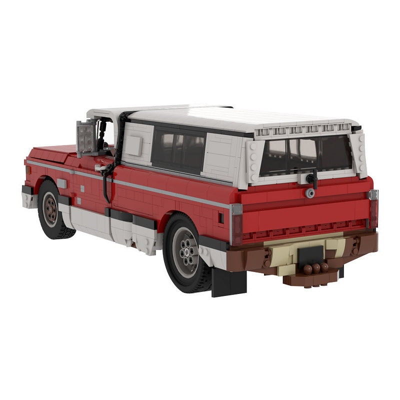 Farmtruck MOC Agricultural Vehicle Building Kit - 2