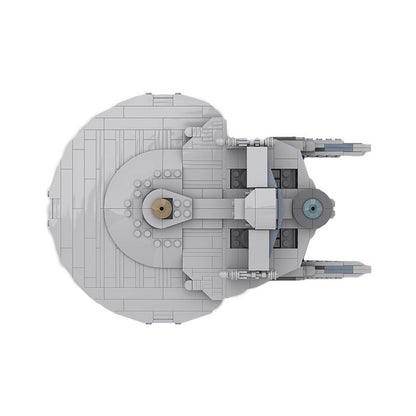 Federation Miranda Class Cruiser Building Kit | LEGO-Compatible MOC  - 1
