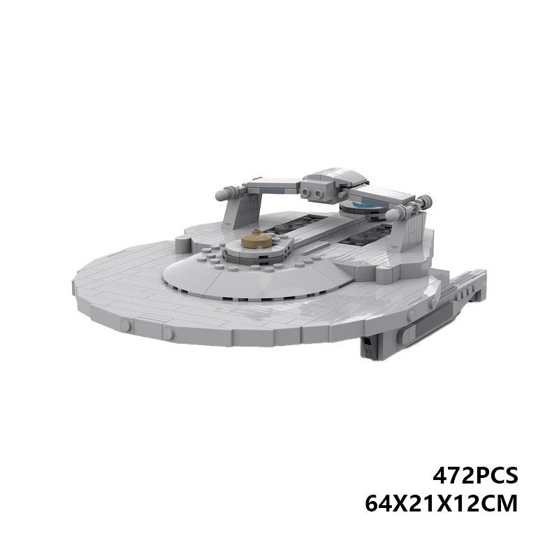 Federation Miranda Class Cruiser Building Kit | LEGO-Compatible MOC  - 2