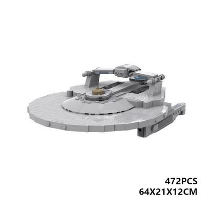 Federation Miranda Class Cruiser Building Kit | LEGO-Compatible MOC  - 2