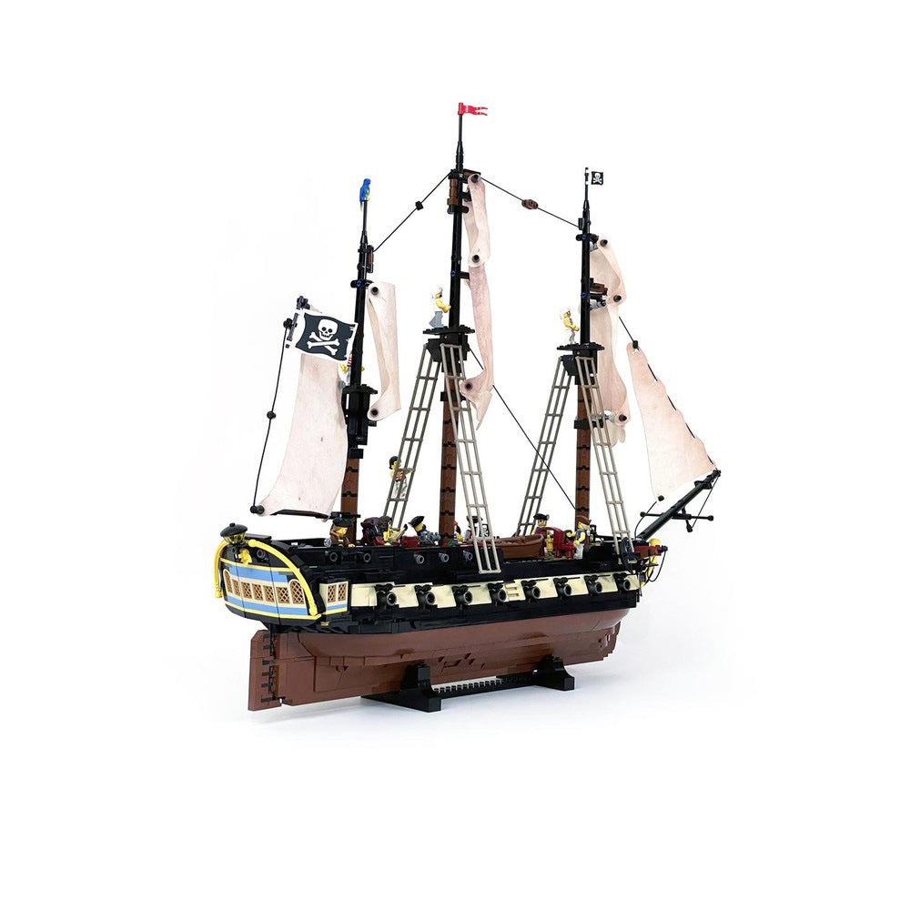 Fer Maiden Privateer Frigate Building Kit | LEGO-Compatible MOC - 1