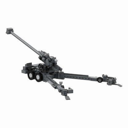 FH-2000 Howitzer Artillery Gun MOC Building Kit | 1:45 Scale Military Model - 1
