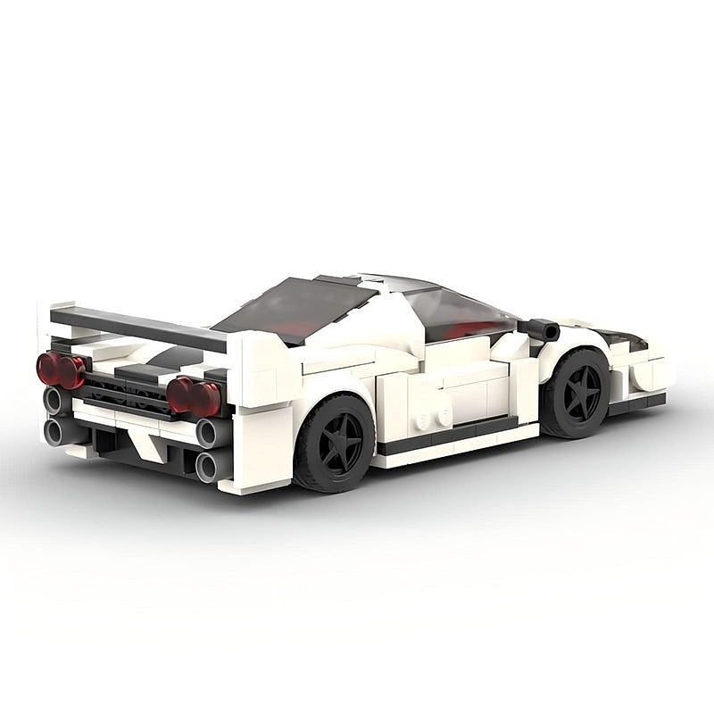Fighter Jet Inspired V12 Sport Coupe MOC Building Kit | Performance Car - 4