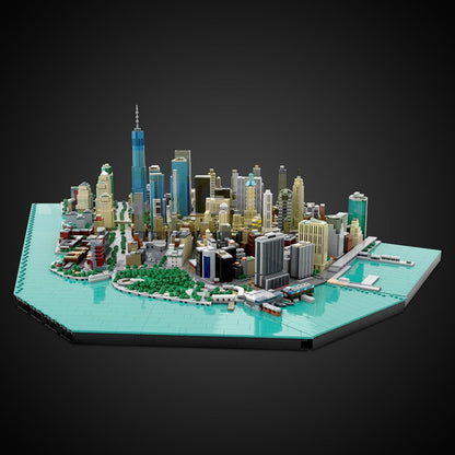 Financial District MOC Building Kit | New York City Architecture Model - 3