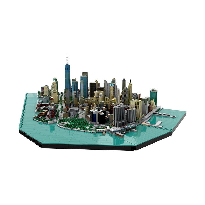 Financial District MOC Building Kit | New York City Architecture Model - 5