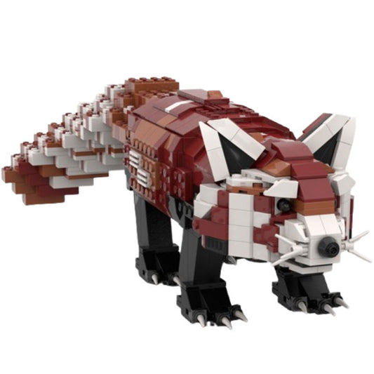 Firefox Red Panda Building Kit | LEGO-Compatible MOC - 1
