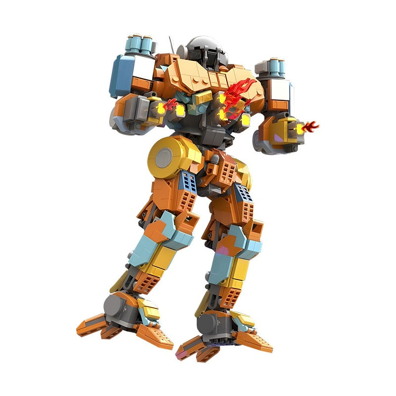 Firestarter FS9 Sci-Fi Mecha Building Kit | LEGO-Compatible MOC - 2