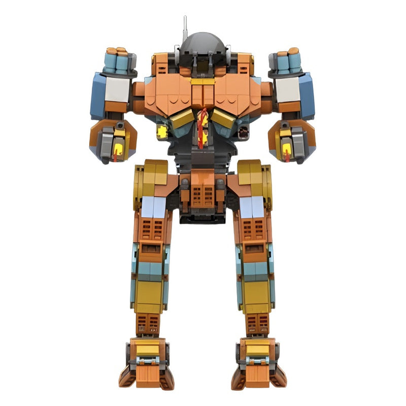 Firestarter FS9 Sci-Fi Mecha Building Kit | LEGO-Compatible MOC - 3