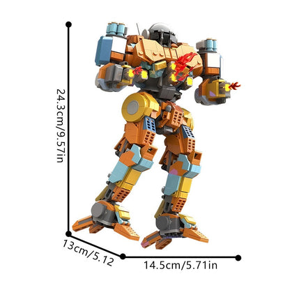 Firestarter FS9 Sci-Fi Mecha Building Kit | LEGO-Compatible MOC - 4
