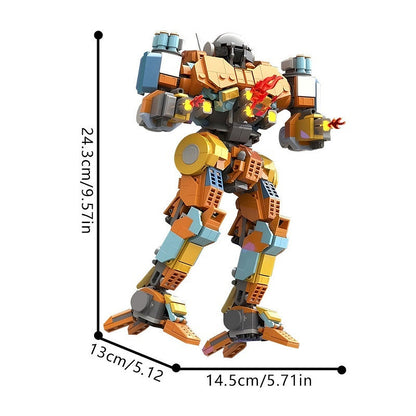 Firestarter FS9 Sci-Fi Mecha MOC Building Kit | Futuristic Robot Model - 3