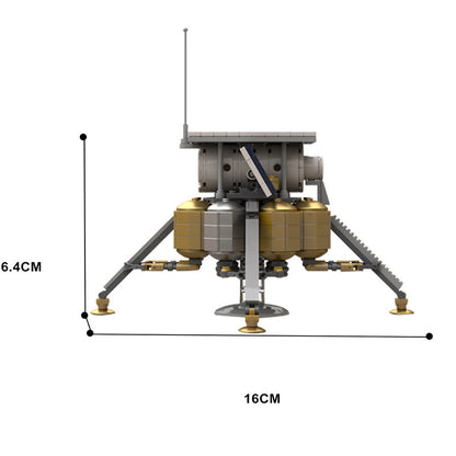 First Lunar Outpost Habitat Building Kit | LEGO-Compatible MOC - 4