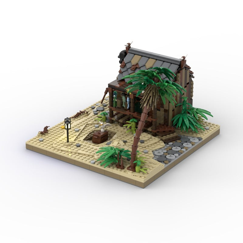 Fisherman's Hut Building Kit | Port Sauvage | LEGO-Compatible MOC - 3