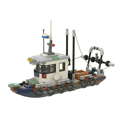 Fishing Trawler Boat MOC Building Kit - 1