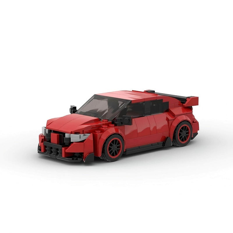 FK2-Inspired Hot Hatch MOC Building Kit | Japanese Sports Car Model - 5