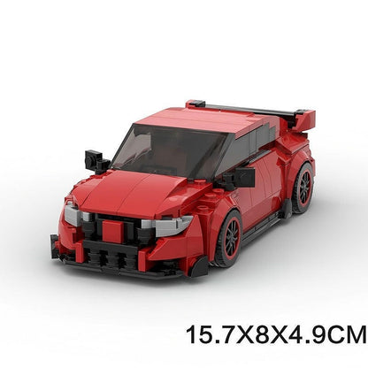 FK2-Inspired Hot Hatch MOC Building Kit | Japanese Sports Car Model - 7