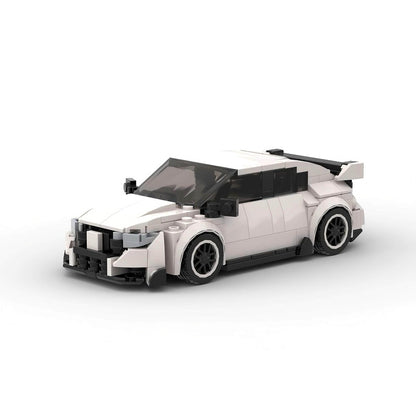 FK2-Inspired Japanese Hot Hatchback Building Kit | LEGO-Compatible MOC - 2