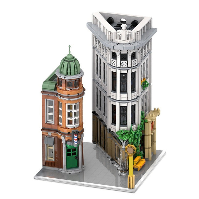 Flatiron Building MOC Architectural Landmark Building Kit - 2