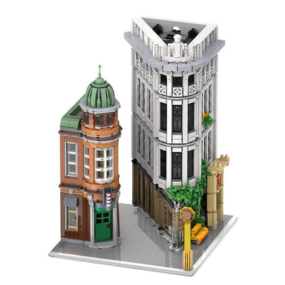 Flatiron Building MOC Architectural Landmark Building Kit - 2