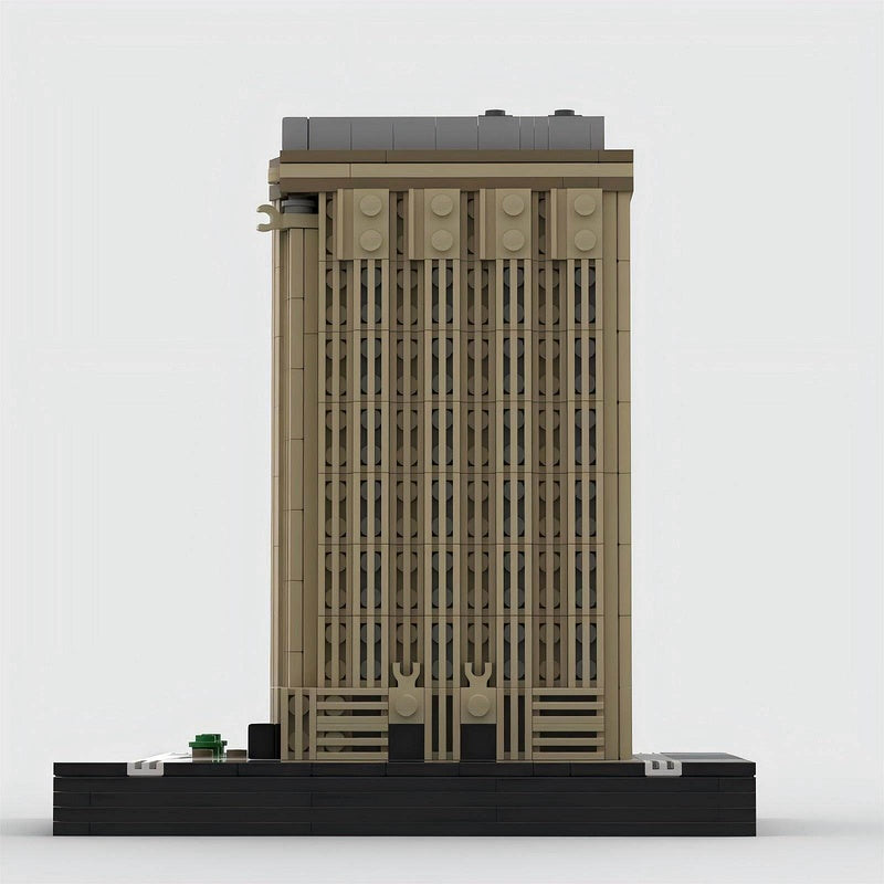 Flatiron Building NYC MOC Skyscraper Kit | Historic Manhattan Landmark Model - 1