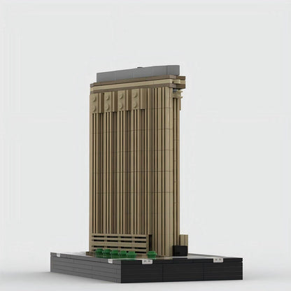 Flatiron Building NYC MOC Skyscraper Kit | Historic Manhattan Landmark Model - 2