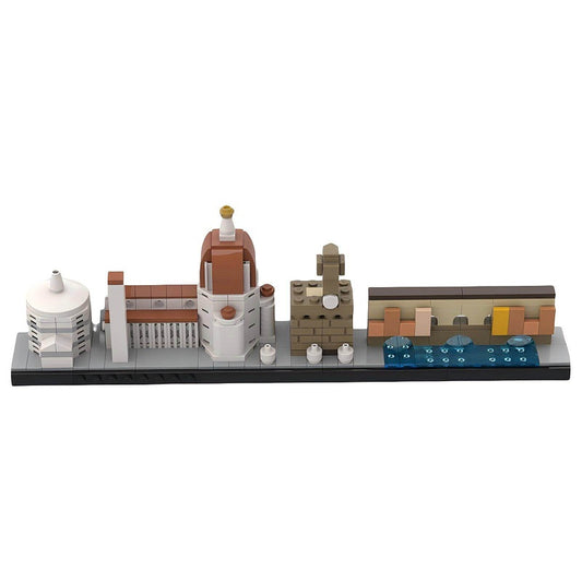 Florence Skyline Building Kit | LEGO-Compatible MOC - 2
