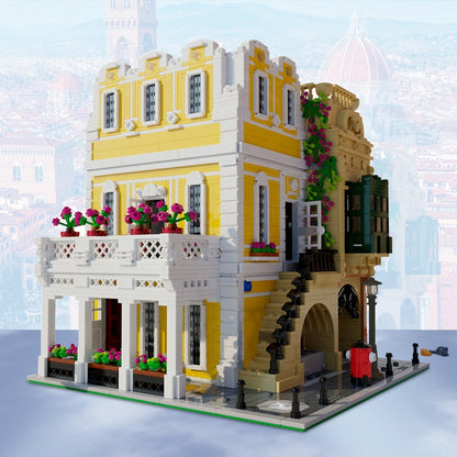 Florentine Palazzo MOC Renaissance Architecture Building Kit - 1