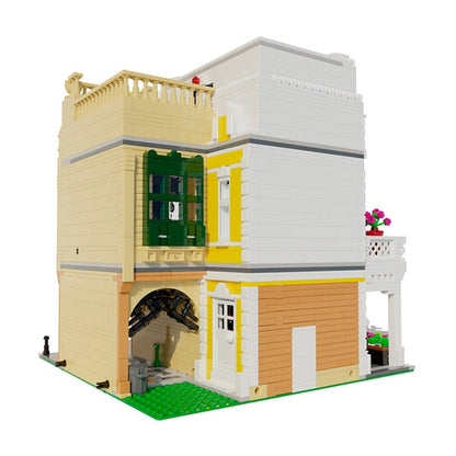 Florentine Palazzo MOC Renaissance Architecture Building Kit - 5