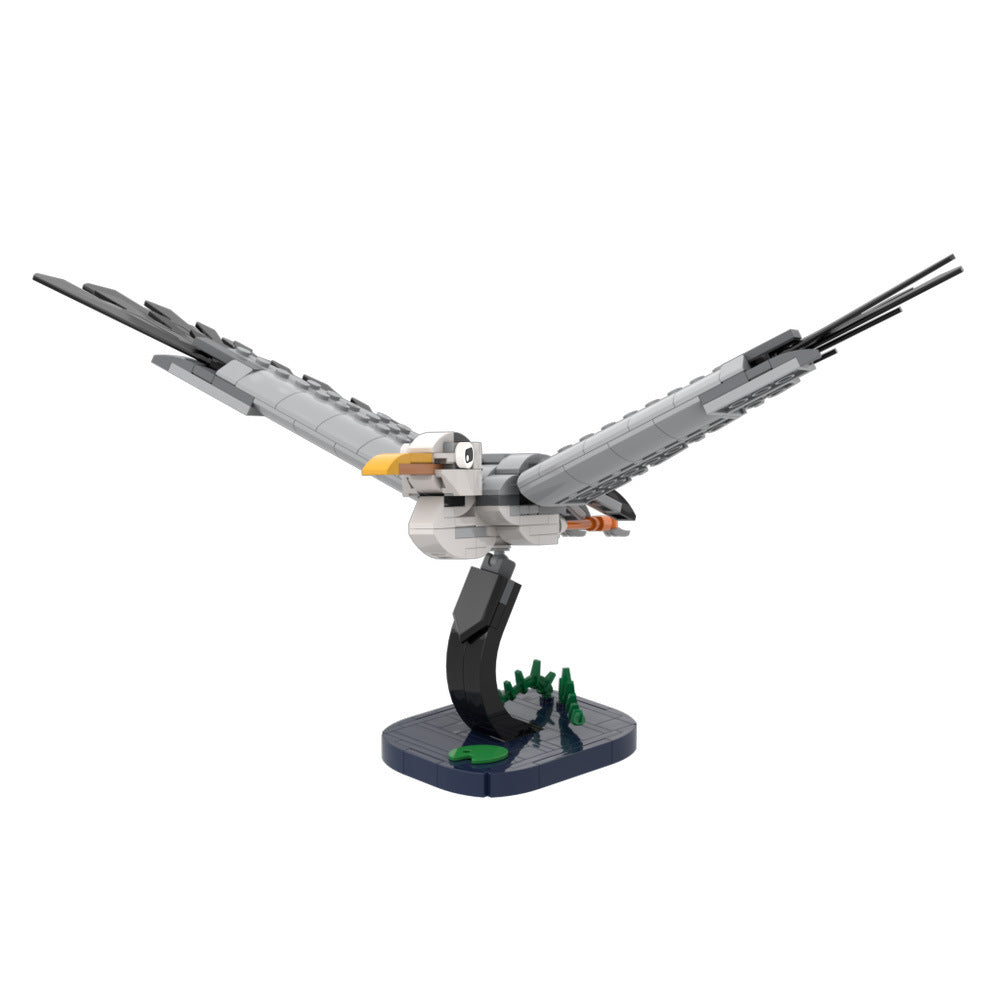 Flying Heron Building Kit | LEGO-Compatible MOC - 3