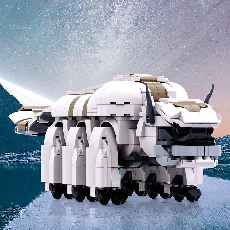 Flying Sky Bison Building Kit | LEGO-Compatible MOC - 1