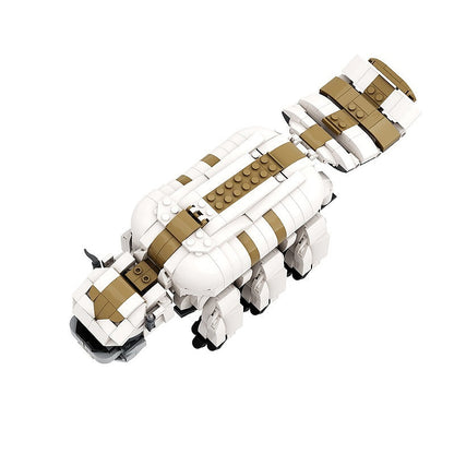 Flying Sky Bison MOC Fantasy Creature Building Kit - 6
