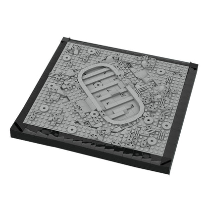 Footprint on the Moon Building Kit | LEGO-Compatible MOC - 1