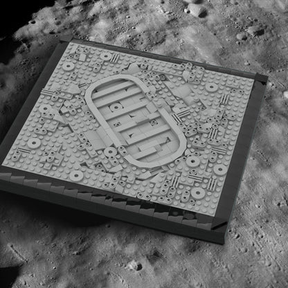 Footprint on the Moon Building Kit | LEGO-Compatible MOC - 2