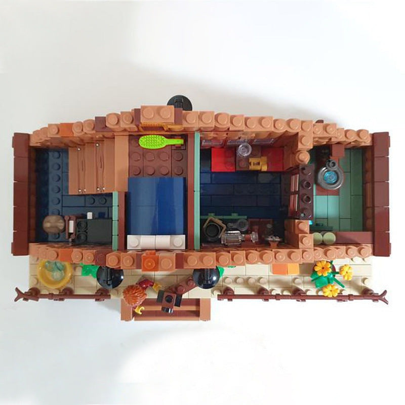 Forest Cabin MOC Building Kit | Rustic Woodland House Architecture Model - 3