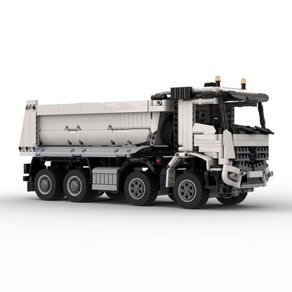 Four-Axle Heavy-Duty Tipper Truck MOC Building Kit - 2