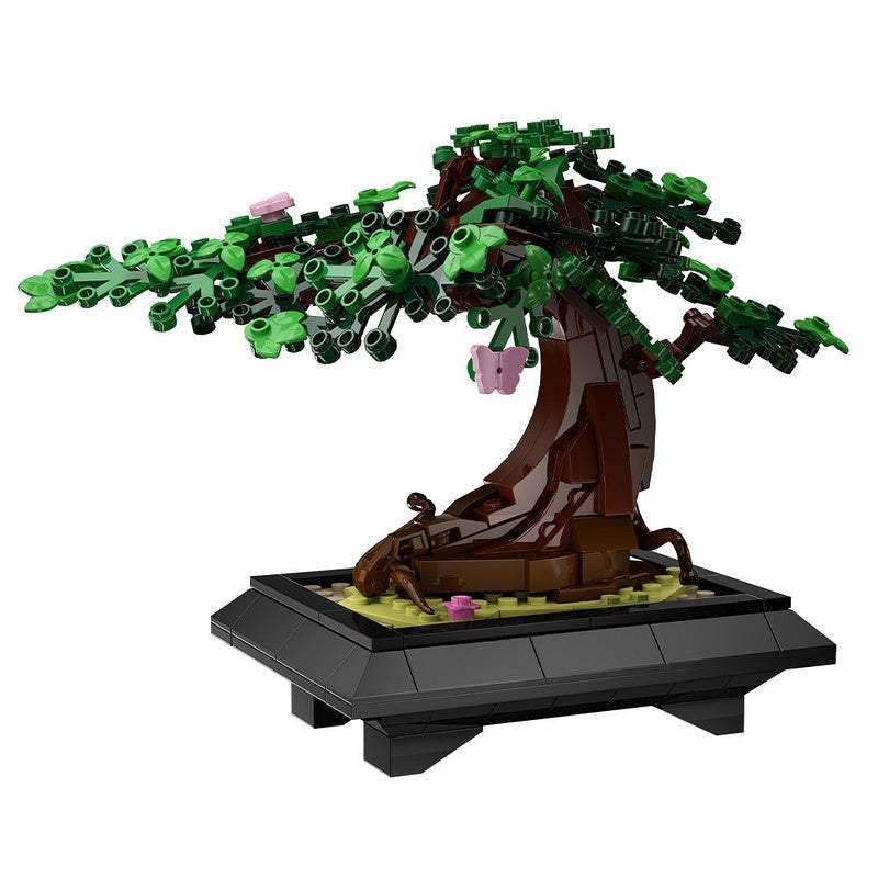 Four Seasons Bonsai MOC Building Kit | Seasonal Tree Display Model - 10