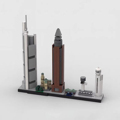 Frankfurt Am Main Skyline MOC Building Kit | City Architecture Model - 4