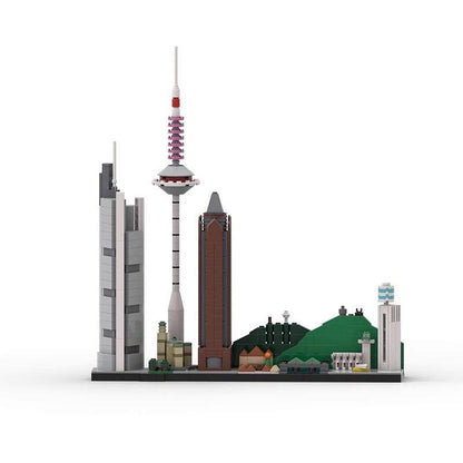 Frankfurt Am Main Skyline MOC Building Kit | City Architecture Model - 7